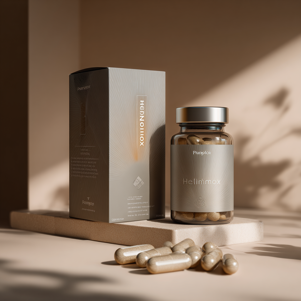 Természetes növényi összetevők kollázs, friss gyógynövények, természetes kapszulák, organikus stílus, egészséges életmód illusztráció